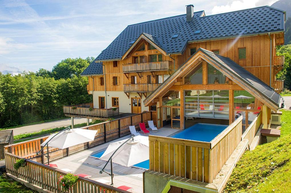Appartement Les Chalets De Belledonne Saint-Colomban-des-Villards Екстер'єр фото